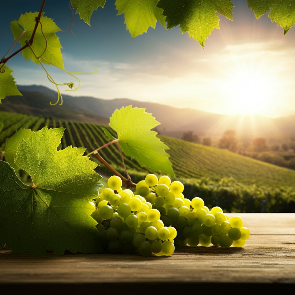 Uvas Borgoña Blanca