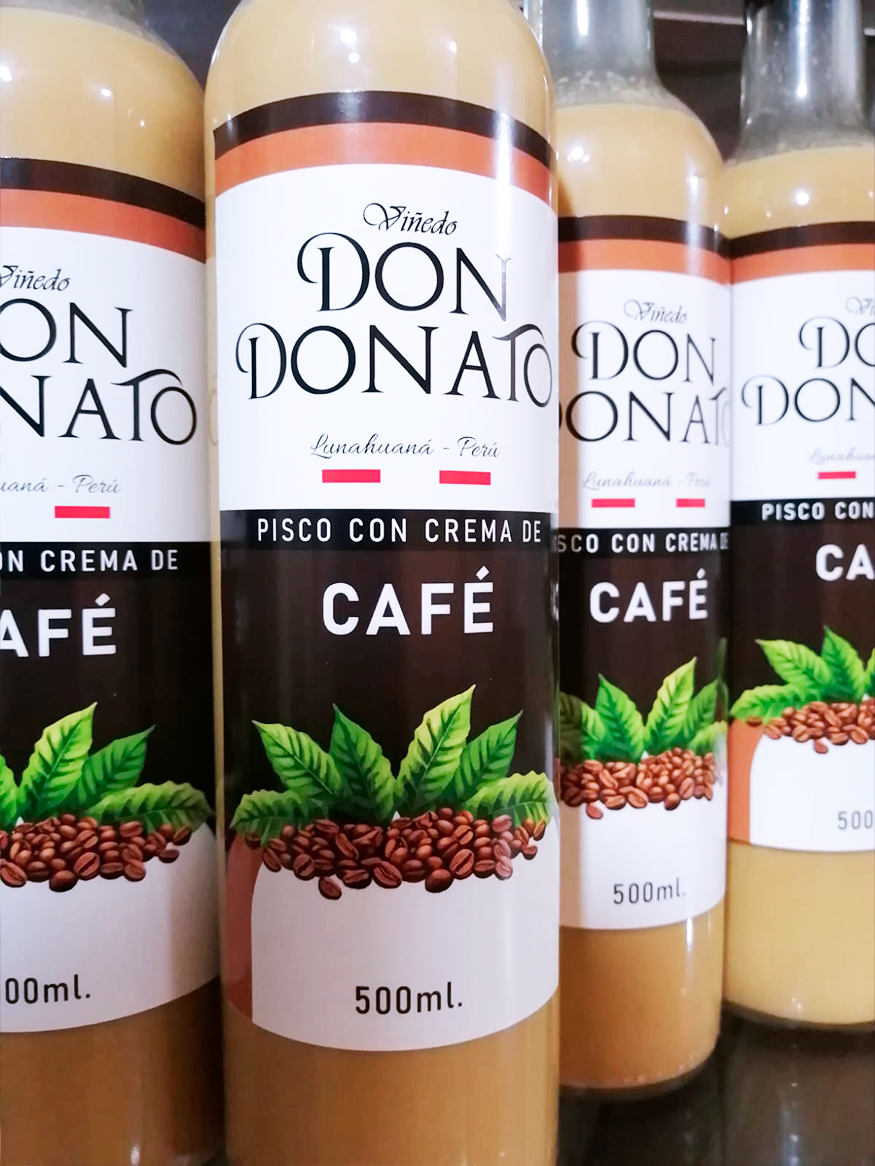 CREMA DE CAFÉ CON PISCO